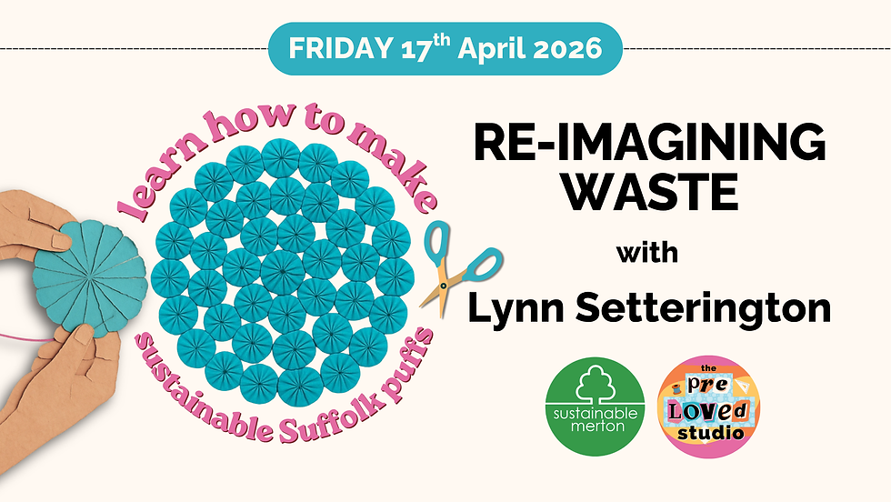 Re-imagining Waste: Learn To Make Suffolk Puffs Workshop