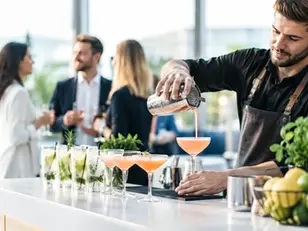 Getränkecatering für Markenevents, das wirkt