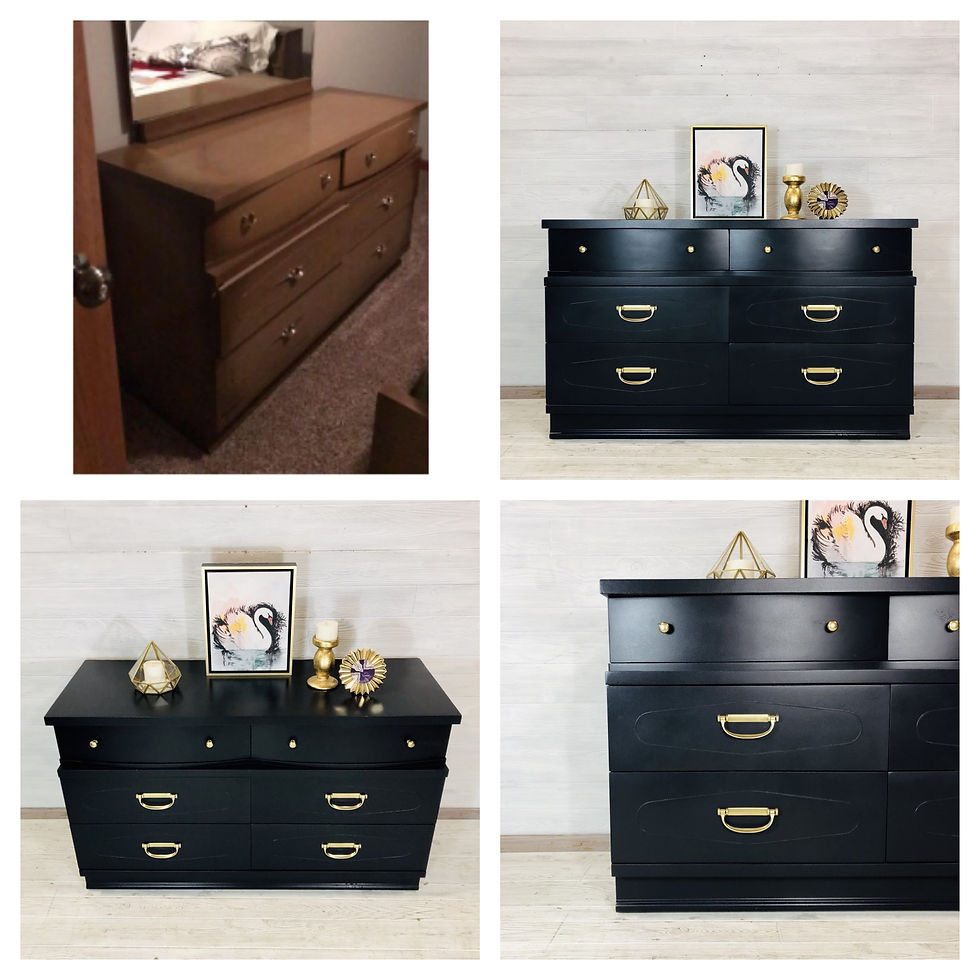 Midnight Blue 6 Drawer