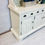 Thumbnail: Antique White Two Piece Hutch