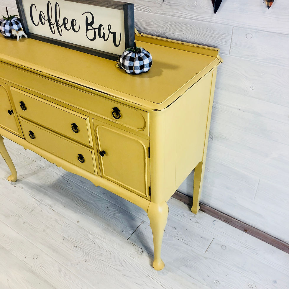 Thumbnail: Mustard Yellow Buffet