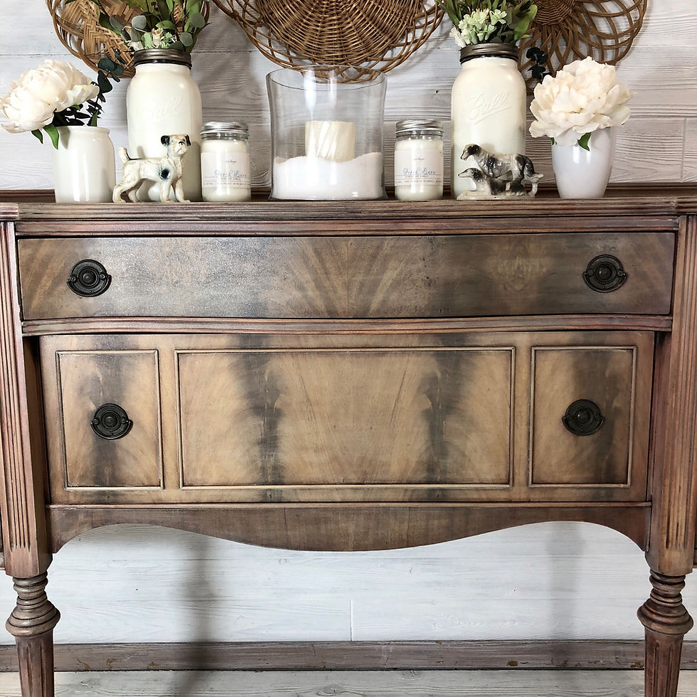 Thumbnail: White Washed Wood Buffet