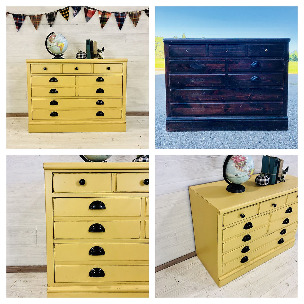 Mustard Dresser