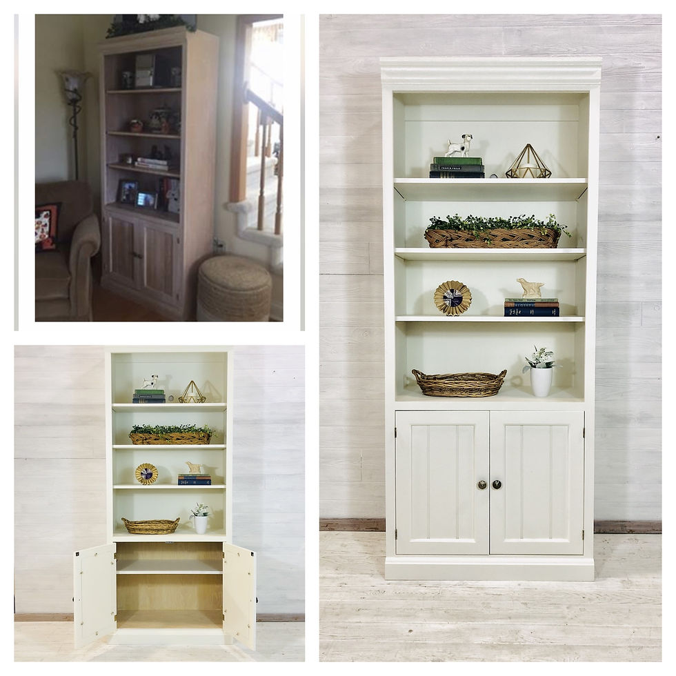 Alabaster White Hutch
