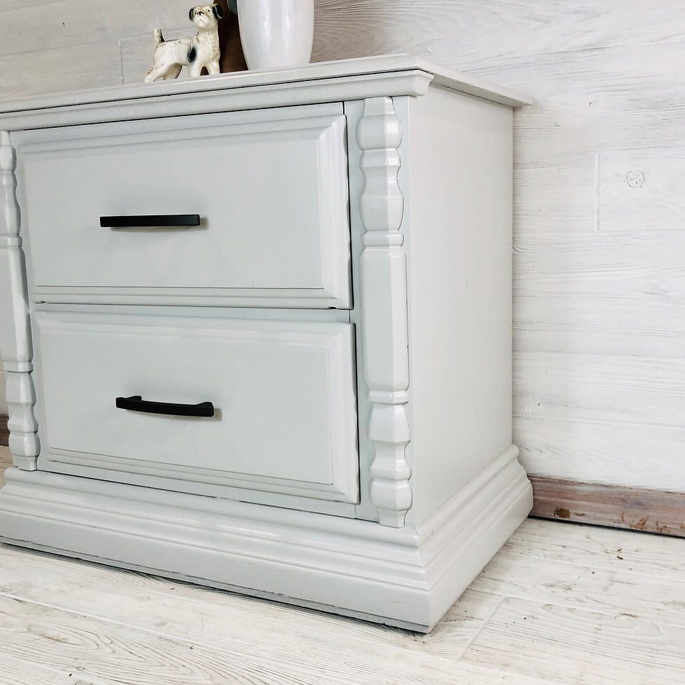Thumbnail: Seagull Grey Nightstands