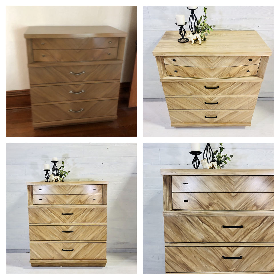 Raw Whitewash Tallboy