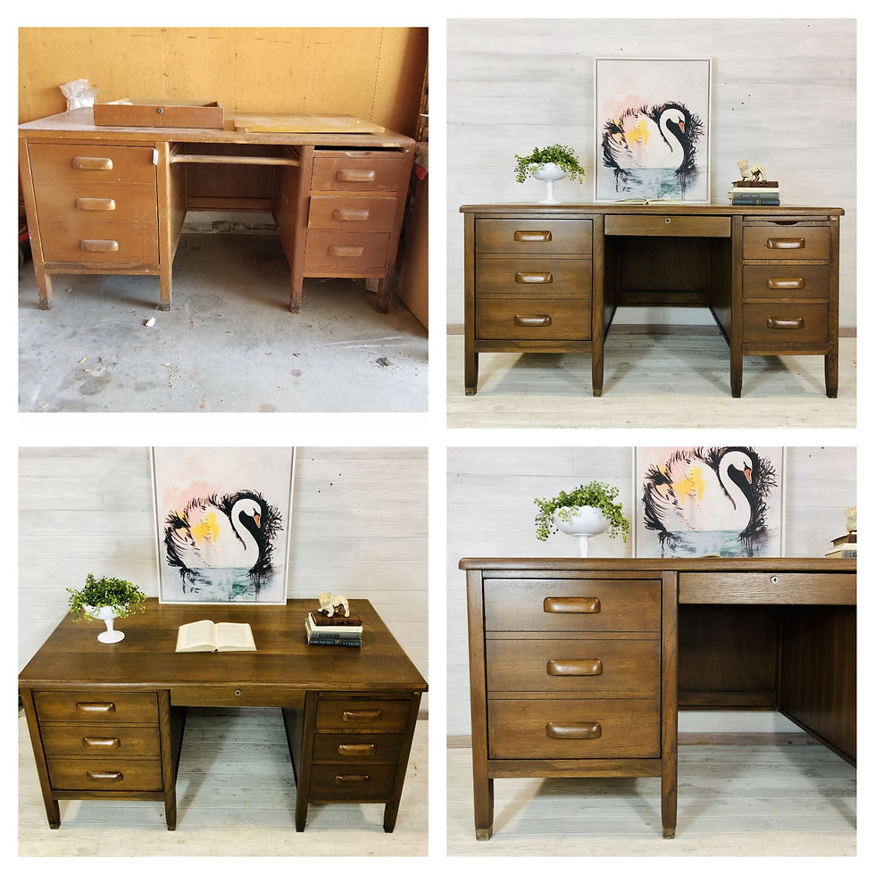 Wood Teachers Desk
