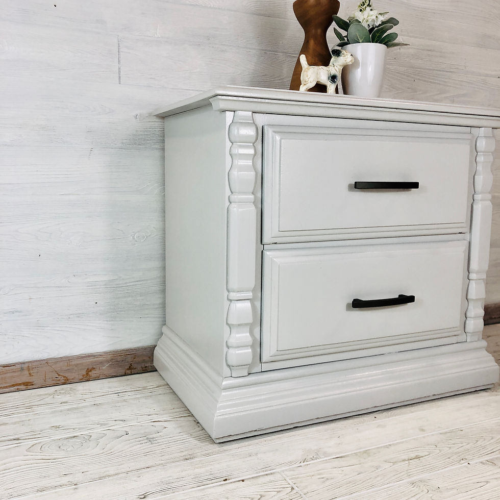 Thumbnail: Seagull Grey Nightstands