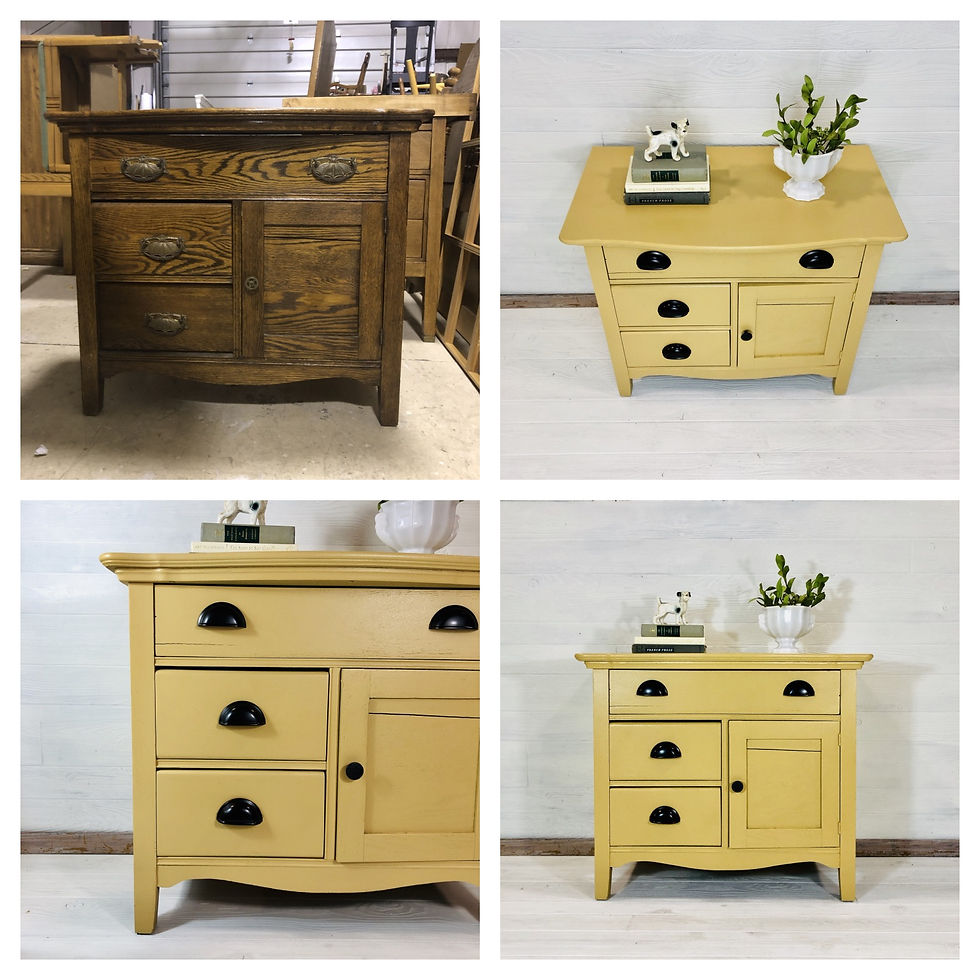 Mustard Commode