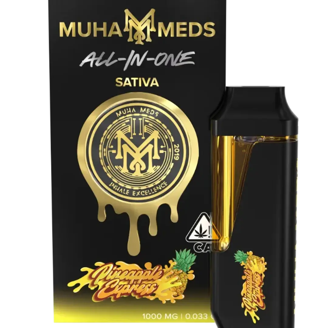 Muha Meds Sativa Pineapple Express All In One 1g