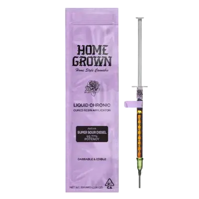 Homegrown Sativa Super Sour Diesel Cured Resin Full Spectrum Oil 1g