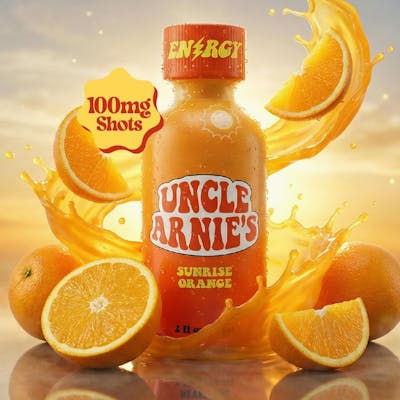 Uncle Arnies Sunrise Orange | Non-Carbonated | 100mg | 2oz 4.7 star average rat