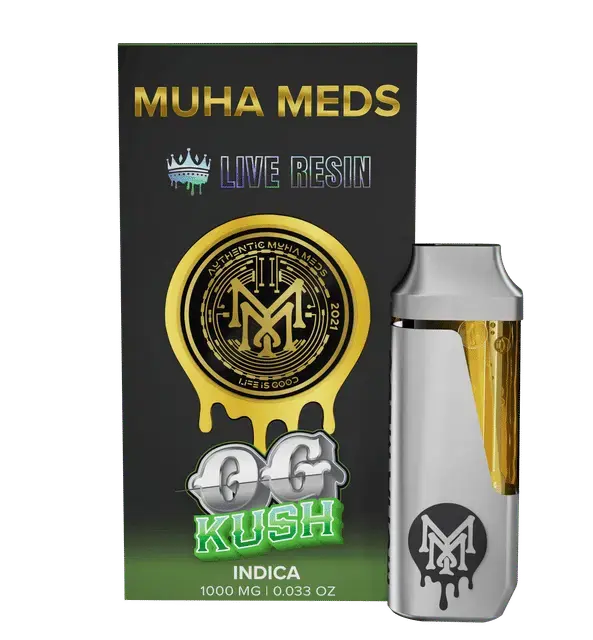 Muha Meds  OG Kush | 1g Live Resin AIO