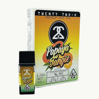 22K - Papaya Tangie 1.0ml POD (PlugPlay Battery Compatible)