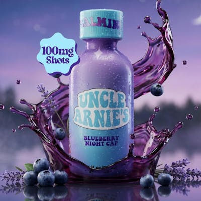 Uncle Arnies Blueberry Night Cap 4:1 CBN | Non-Carbonated | 100mg | 2oz