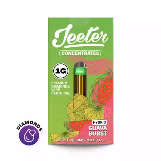 Jeeter Concentrates Diamonds Vape Cartridge - Guava Burst