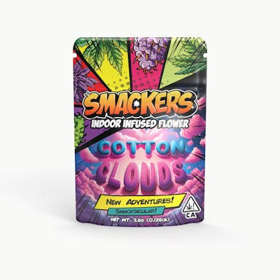 Smackers Infused Flower Cotton Clouds 3.5g