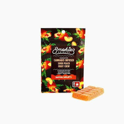 Smokiez Single Edibles Sour Peach 100mg