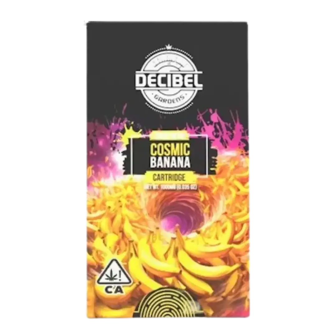 Decibel Gardens I/s Cosmic Banana Cured Resin Cartridge