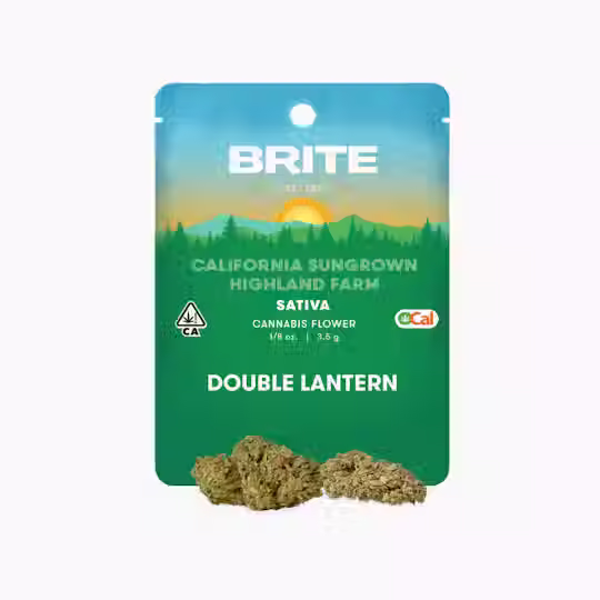 Brite Labs Flower Double Lantern 3.5g
