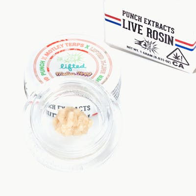 Punch Edibles & Extracts Guava Dragon Tier 4 Live Rosin Cold Cure Badder (1g)