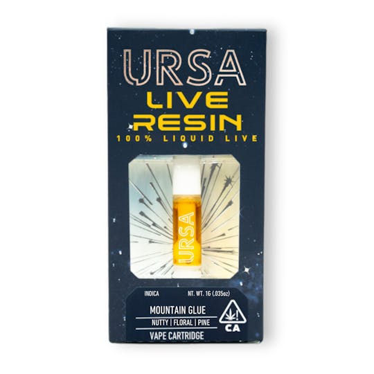 URSA Extracts Mountain Glue 1G Live Resin Cartridge