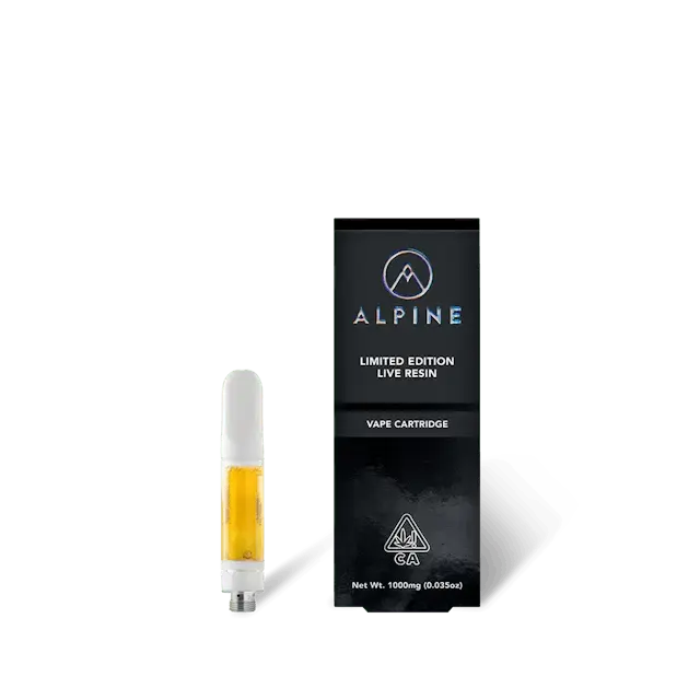 Alpine Vapor  Strawberry Lemonade | 1g Live Resin Cartridge