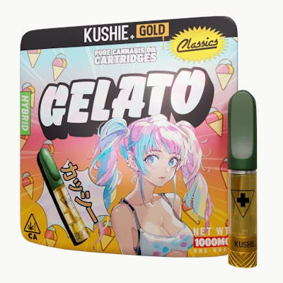 Kushie Brand Gelato | Gold Cartridge | 1g
