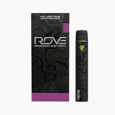 ROVE Granddaddy Purp | Melted Diamond Live Resin Vaporizer | 1.0g (Ready-To-Use)