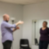 Improv Classes in Charlotte. Seriously Funny with Kevin Shimko and Keli