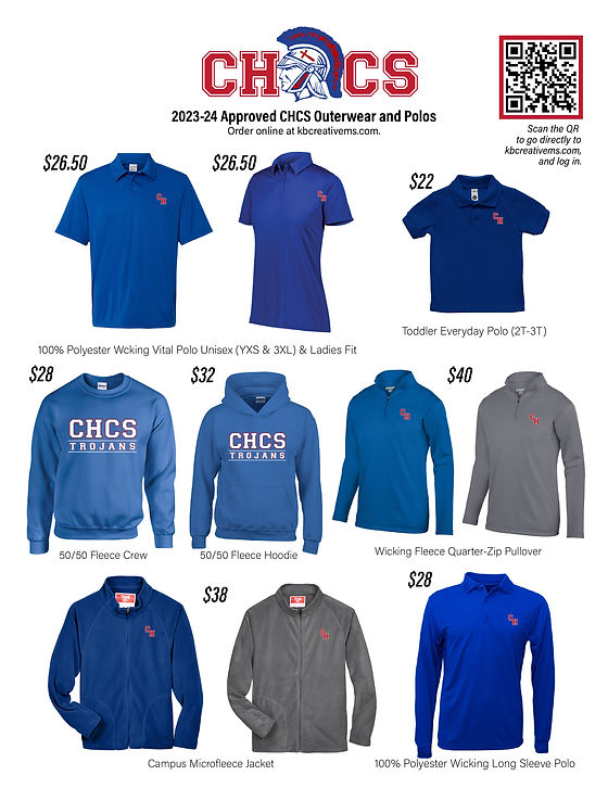 Uniform and Outerwear Information | central-holmes