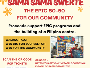 Sama-Sama Swerte: the EPIC 50/50 for our Community