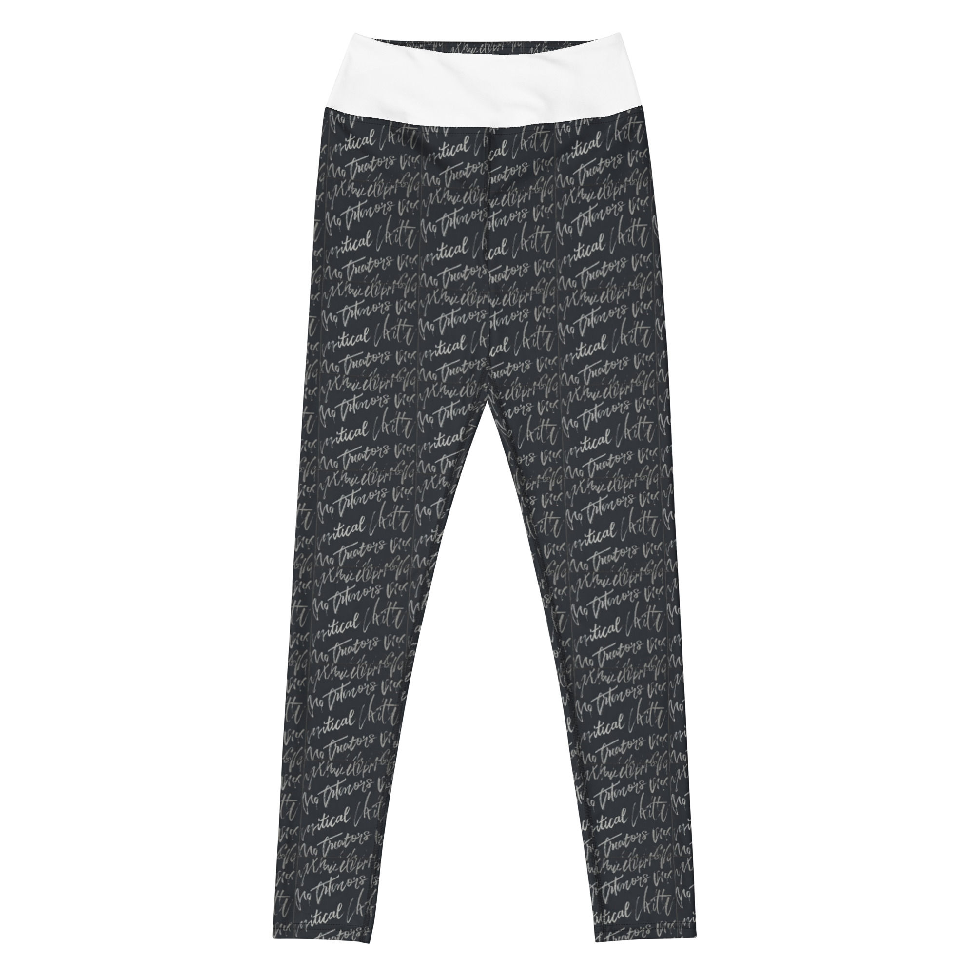 K.C pattern Yoga Leggings