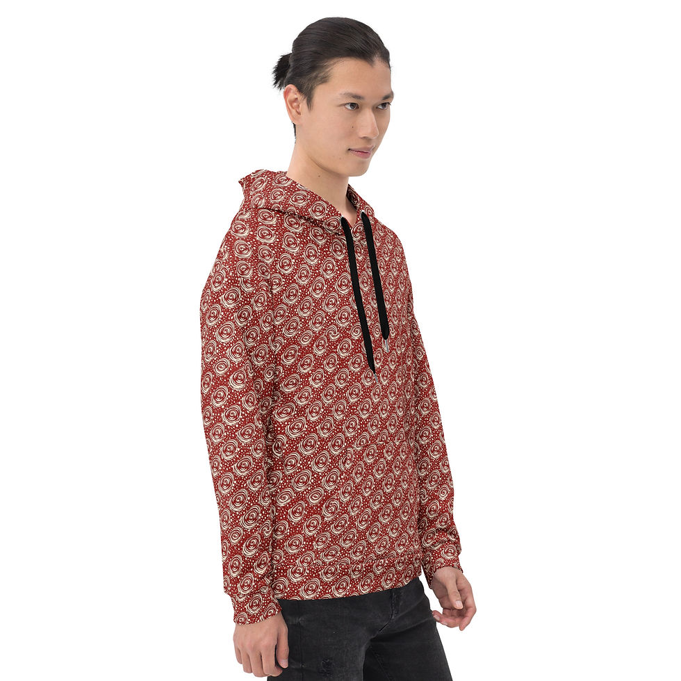Thumbnail: K.C Swirl pattern Unisex Hoodie
