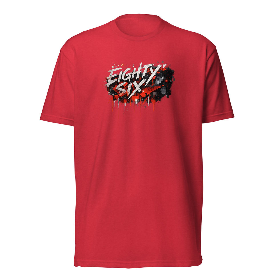 Thumbnail: Eighty Six Unisex Fitted T-Shirt - Next Level 6210