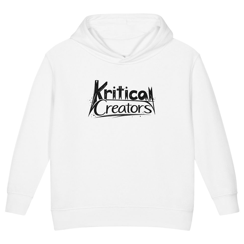 Thumbnail: K.C graphic Toddler fleece pullover hoodie