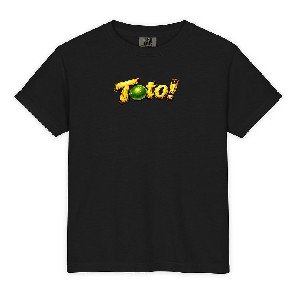 Thumbnail: Tato! graphic Youth Garment-Dyed Heavyweight T-Shirt - Comfort Colors 9018