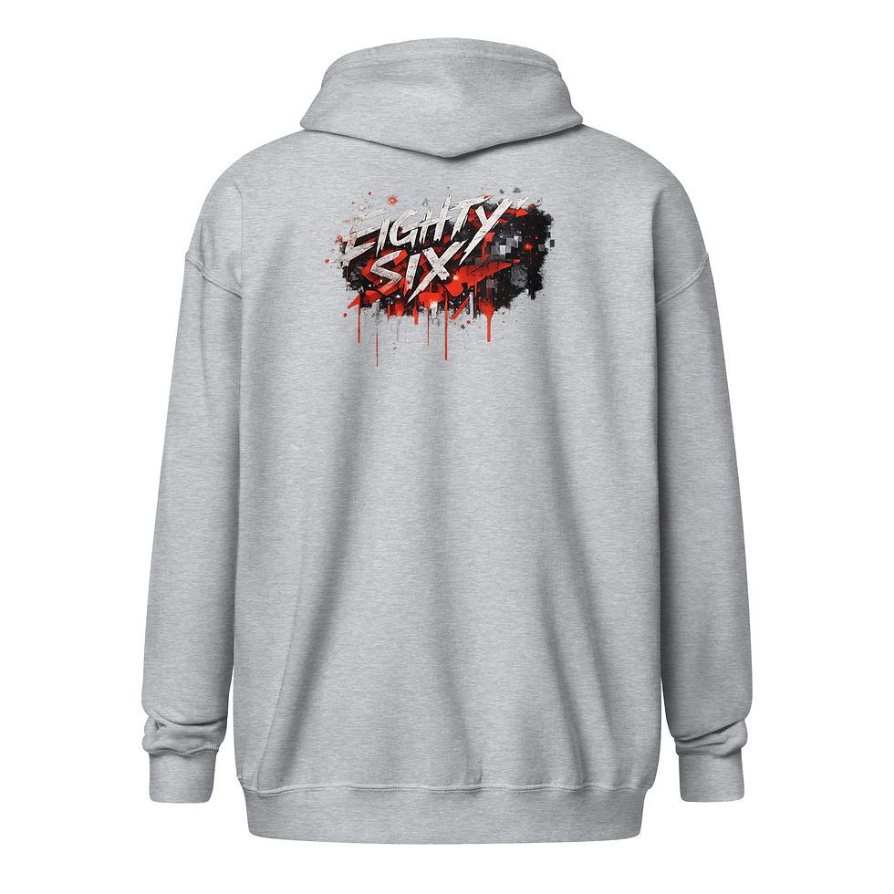 Thumbnail: Eighty Six Unisex heavy blend zip hoodie