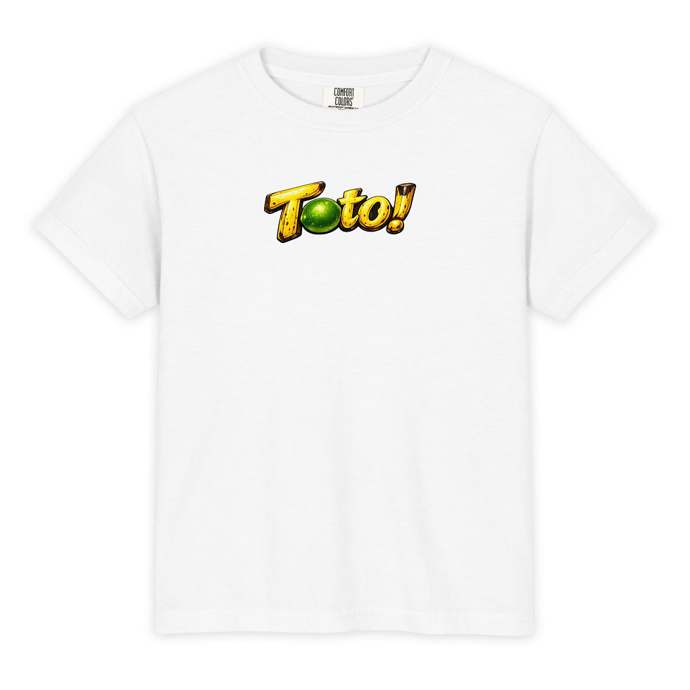 Thumbnail: Tato! graphic Youth Garment-Dyed Heavyweight T-Shirt - Comfort Colors 9018