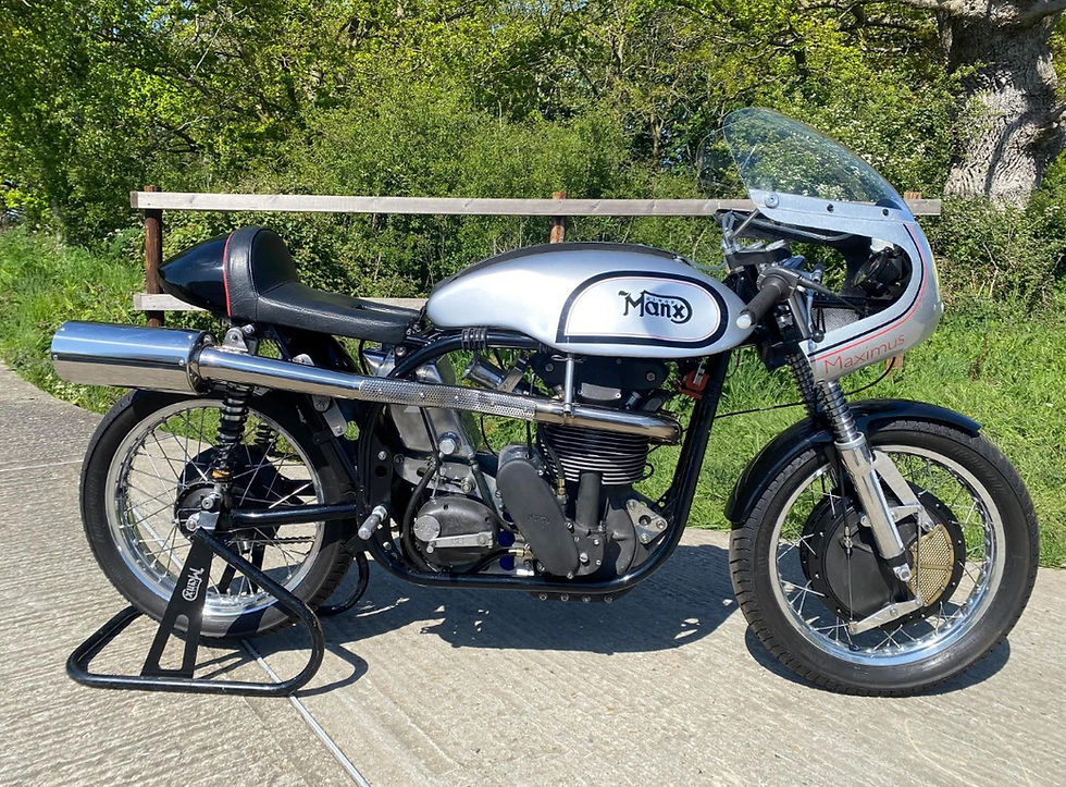 Thumbnail: NORTON MOLNAR MANX 500, 95 BORE, HIGH SPECIFICATION, ICONIC CLASSIC RACE BIKE