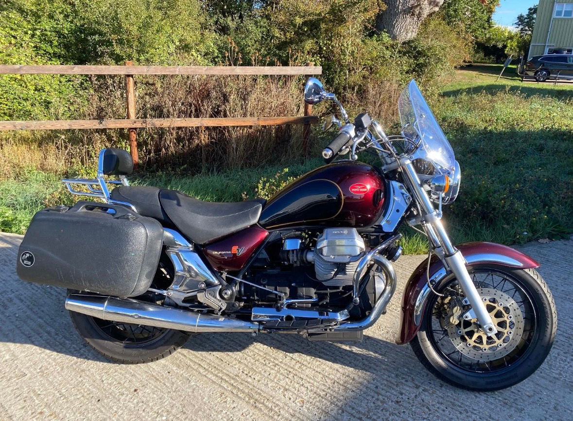 MOTO GUZZI CALIFORNIA EV1100, 2003, 18,873 MILES, GOOD USEABLE V-TWIN CRUISER