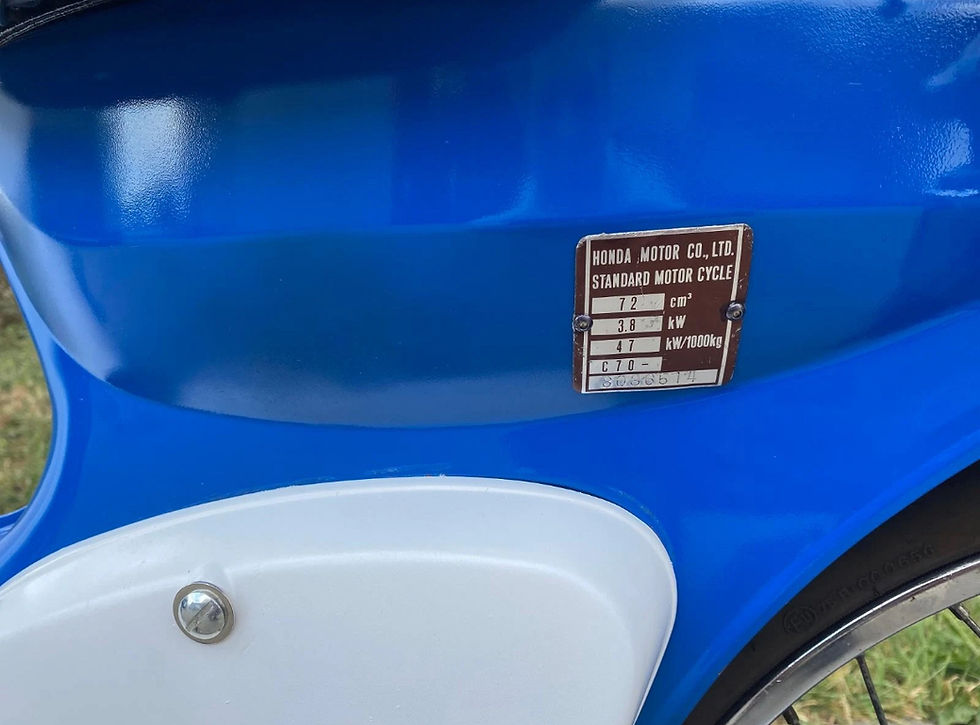 Thumbnail: *RESERVED*HONDA C70C, 1984, 22,597 MILES, UK MODEL, 5 OWNERS, VERY CLEAN EXAMPLE