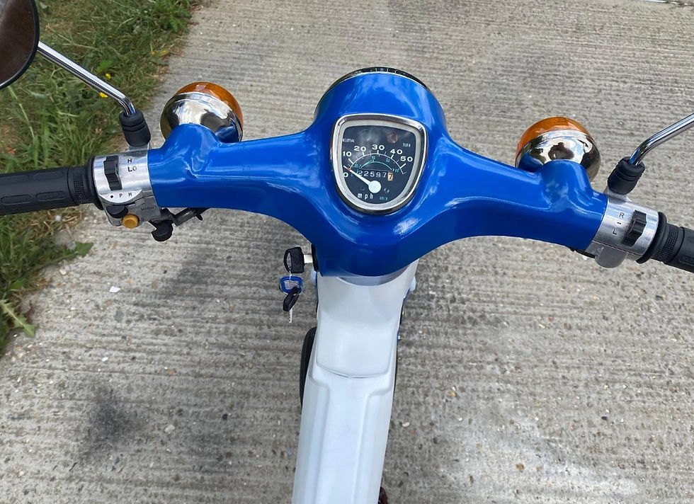 Thumbnail: HONDA C70C, 1984, 22,597 MILES, UK MODEL, 5 OWNERS, VERY CLEAN EXAMPLE