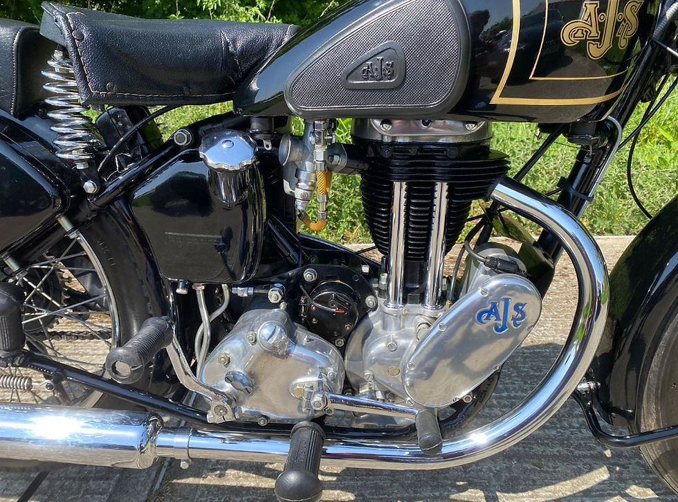 Thumbnail: **RESERVED**AJS 16M, 1947,LOVELY LIGHT WEIGHT 350 SINGLE, BEAUTIFUL CONDITION 