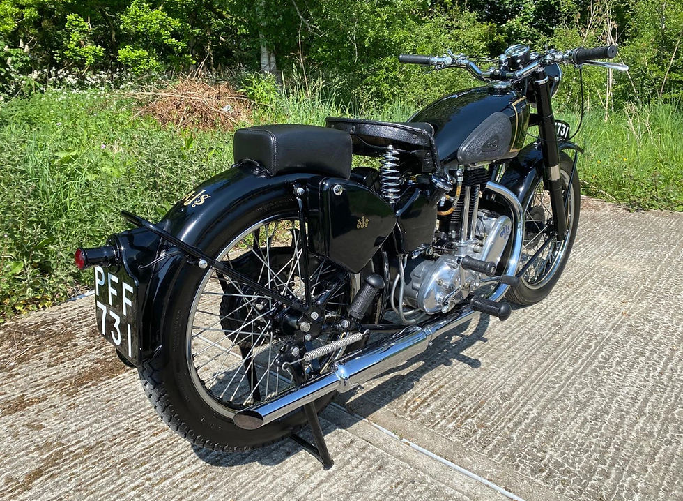Thumbnail: **RESERVED**AJS 16M, 1947,LOVELY LIGHT WEIGHT 350 SINGLE, BEAUTIFUL CONDITION 