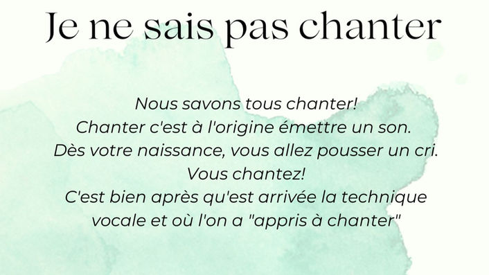 Je me lance, J'OSE!