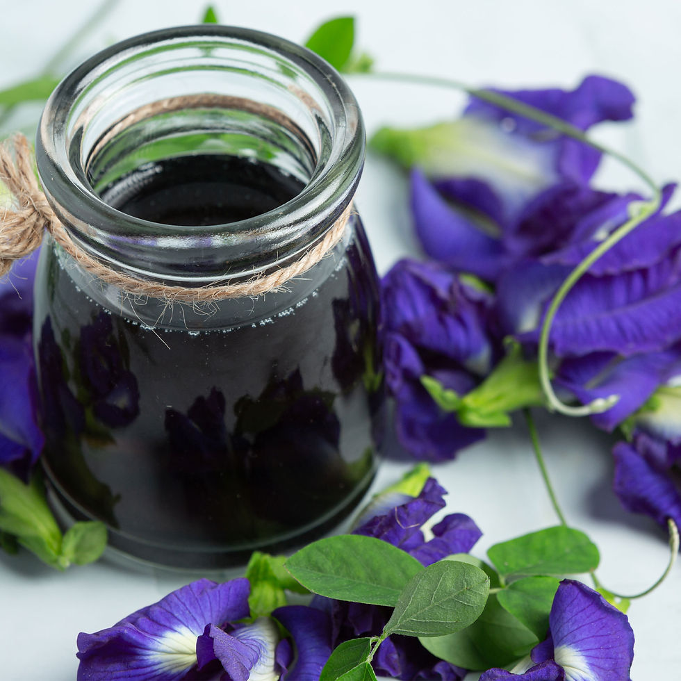 Thumbnail: Organic Dried Butterfly Pea Clitoria Ternatea Flower