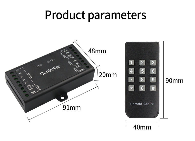Thumbnail: Single Door 3G/4G/5G WIFI Access Control Kits Access Controller Panel Board with
