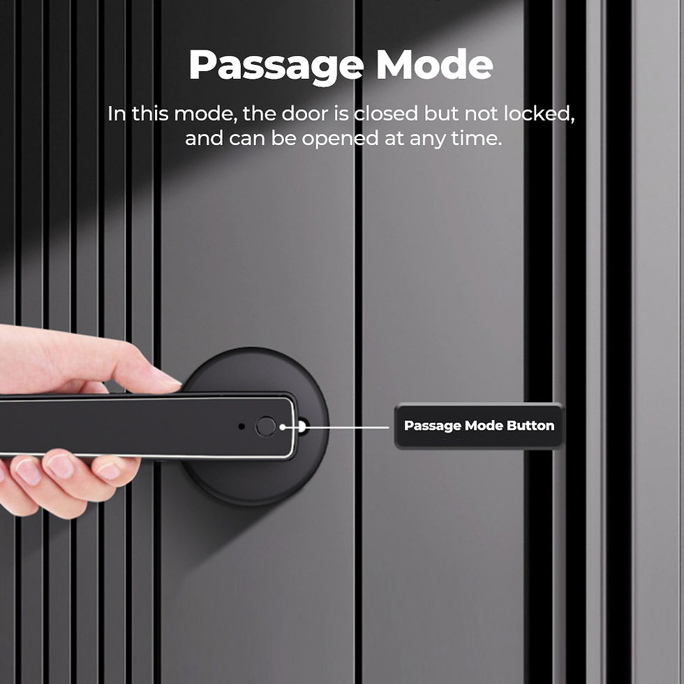 Miniatura: WIFI Smart Door Lock Fingerprint BLE Digital Doorlock Electronic Outdoor Lock Pa