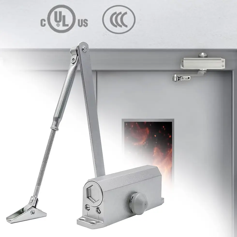 Thumbnail: 25-85KG Closing Automatic Door Closer Hydraulic Adjustable Speed Positioning Doo